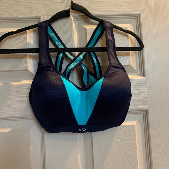 VSX Sport Other - VSX Sport Blue/Green Sports Bra sz 36 B